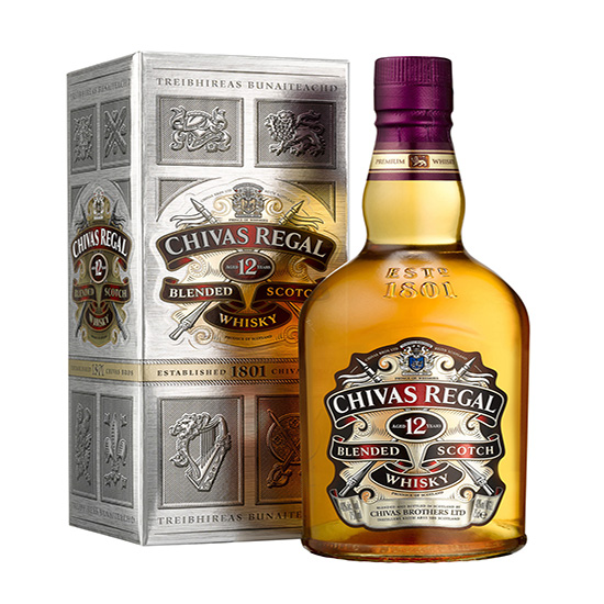 CHIVAS REGAL 12 AÑOS 1 LT