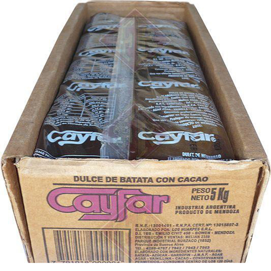 CAJON BATATA C CHOCO CAYFAR 5K