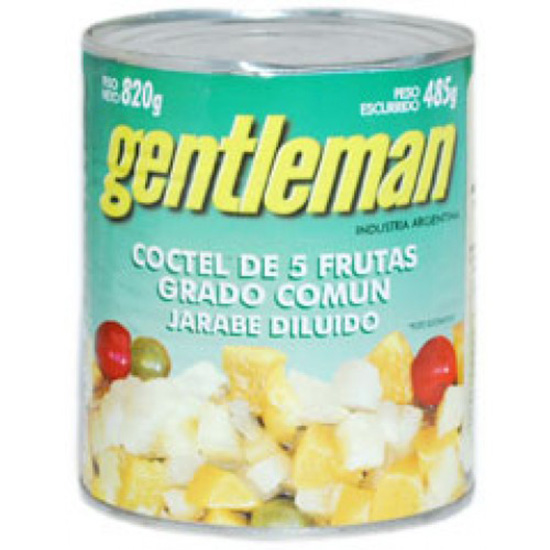 COCTEL FRUTA GENTLEMAN LATA 3 KG