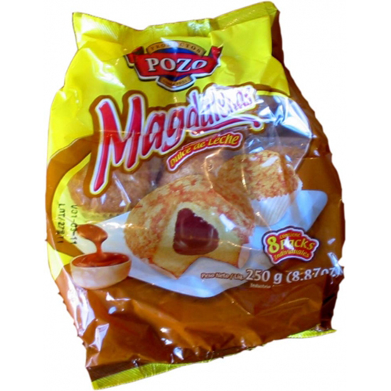 MAGDALENA CHOCOLATE RELLE D LECHE  215 GR