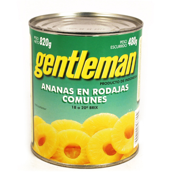 ANANA CUMANA RODAJAS 850 GR