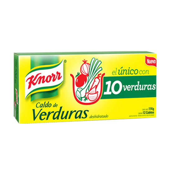 CALDO GRANU VERDURA KNORR 650G