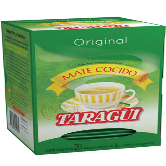 MATE TARAGUI ENSOBRADO 40 SAQUITOS