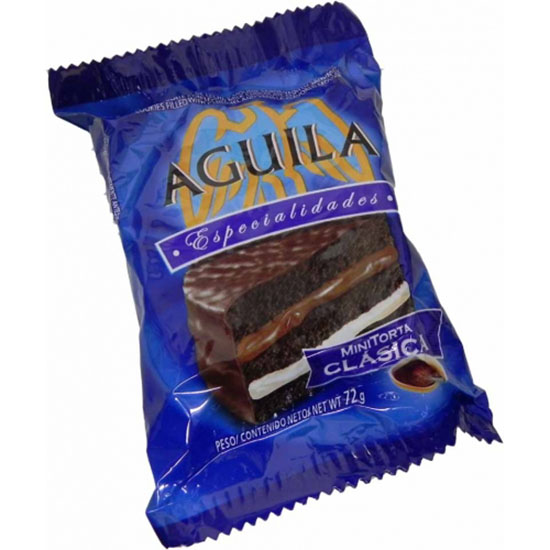 AGUILA MINITORTA CLASICO NEGRO