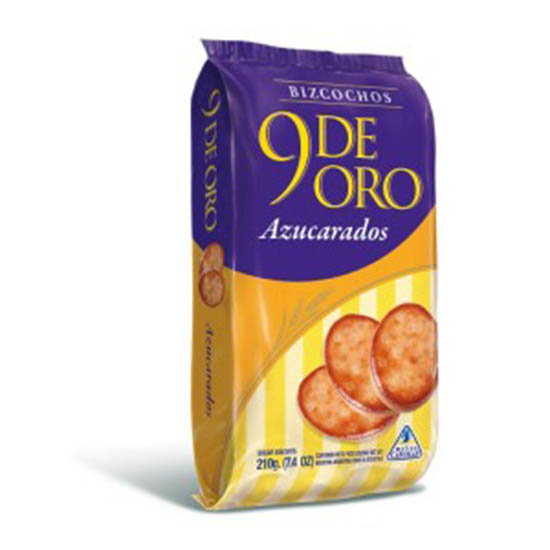 9 DE ORO AZUCARADOS