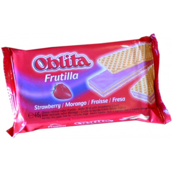 OBLEA OBLITA FRUTILLA 100 GR