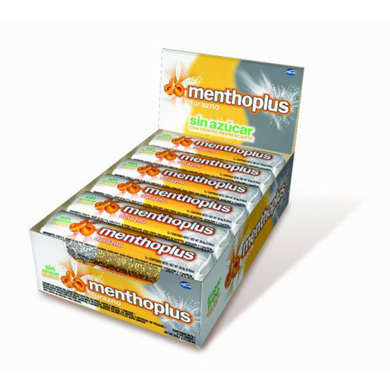 MENTHO PLUS ZERO DURAZNO