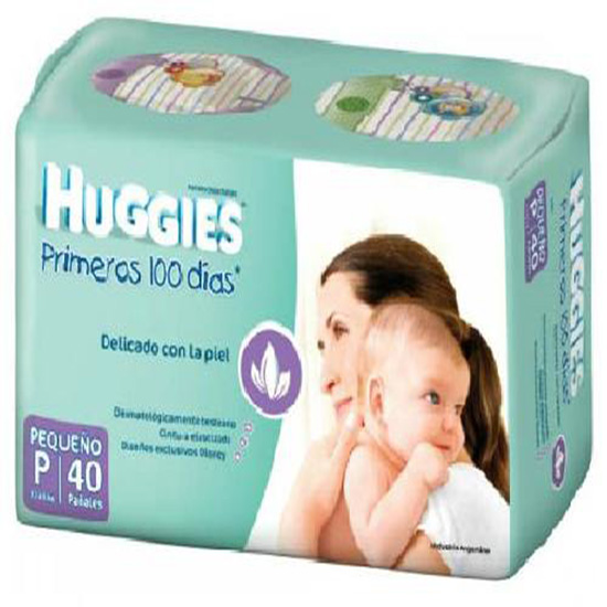 PAÑAL HUGGIES PEQUEÑO 8 UNIDAS